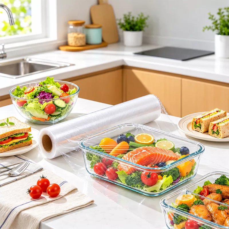 Film alimentaire transparent
